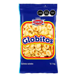 Galletas Dondé Globitos saladas 1 kg