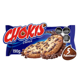 Galletas Gamesa Chokis sabor chispas de chocolate 190 g