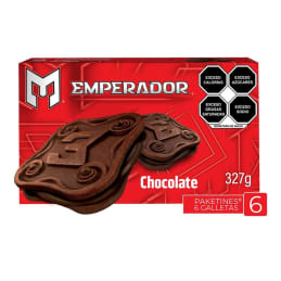 Galletas Emperador  tipo sándwich sabor a chocolate 327 g