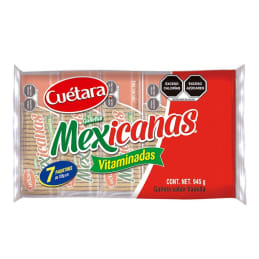 Galletas Cuétara Mexicanas vitaminadas 7 paquetines de 135 g c/u