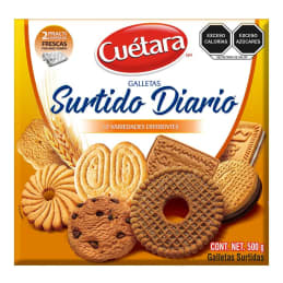 Galletas Cuétara Surtido Diario 10 variedades diferentes 500 g