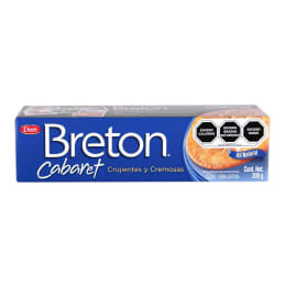 Galletas Dare Breton cabaret crujientes y cremosas 200 g