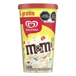 Helado Holanda  sabor vainilla con m&m´s 1.3 l