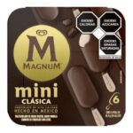 Paleta Helada Holanda Magnum mini clásica  6 pzas 55 ml c/u