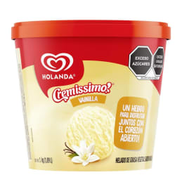 Helado Holanda Cremissimo sabor vainilla 1.89 l