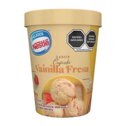 Helado Nestlé  cupcake vainilla y fresa 539 g