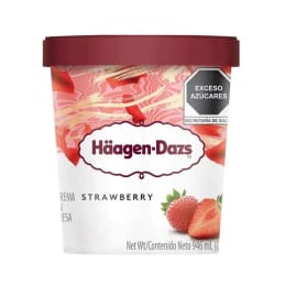 Helado Haagen Dazs  fresa 946 ml