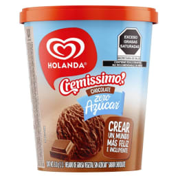 Helado Holanda Cremissimo chocolate zero azúcar 1 l