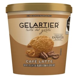 Helado Gelartier  café latte 473 ml