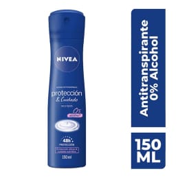 Antitranspirante Nivea  protección y cuidado en aerosol para dama 150 ml