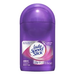 Antitranspirante Lady Speed Stick  powder fresh en roll on para dama 50 ml