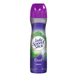 Antitranspirante Lady Speed Stick  cool green en aerosol para dama 91 g