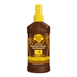 Aceite bronceador Banana Boat  profundo FPS 4 piel dorada 236 ml