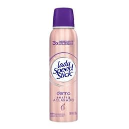 Antitranspirante Lady Speed Stick  derma + extra aclarado en aerosol para dama 130 ml