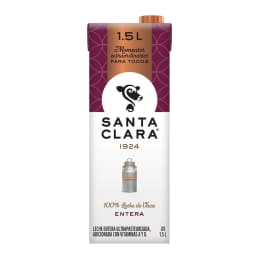 Leche Santa Clara  entera 1.5 l