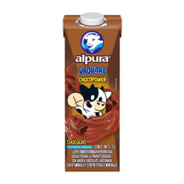 Leche Alpura Vaquitas sabor chocolate 1 l