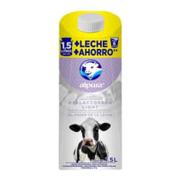 Leche Alpura  deslactosada light 1.5 l