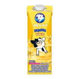 Leche Alpura Vaquitas sabor vainilla 1 l