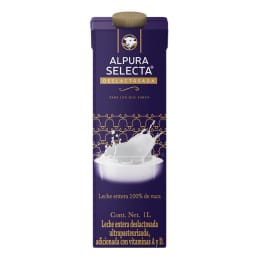 Leche Alpura Selecta deslactosada 1 l