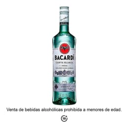 Ron Bacardí  carta blanca superior 750 ml
