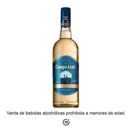 Tequila Campo Azul  Clásico Reposado 1 l