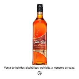 Ron Flor de Caña  Añejo Oro 4 Años 750 ml