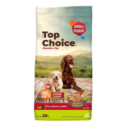 Alimento para Perro Top Choice  para Cachorro y Adultos 20 Kg