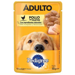 Alimento para Perro Pedigree  Adulto Pollo en Filetes 100 g