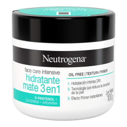 Crema facial Neutrogena  hidratante mate 3 en 1 100 g