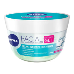 Gel facial refrescante Nivea  hyaluron hidratante 200 ml