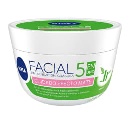 Crema facial Nivea  5 en 1 cuidado efecto mate 200 ml