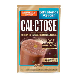 Chocolate en polvo Cal C Tose Menos Azúcar 60 % menos azúcar en bolsa 280 g