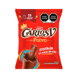 Polvo para preparar bebida Nestlé Carlos V sabor chocolate 160 g
