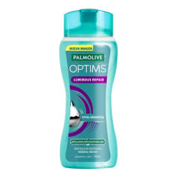 Shampoo Palmolive Optims 2 en 1 luminous repair 700 ml