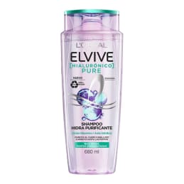 Shampoo L’Oréal Elvive hialurónico pure 680 ml