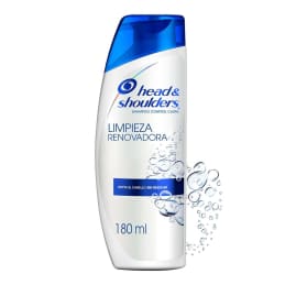 Shampoo Head & Shoulders Limpieza renovadora control caspa 180 ml