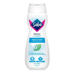 Jabón íntimo Saba Diarios v-fresh 200 ml