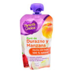 Puré Parent’s Choice  durazno manzana pouch 113 g