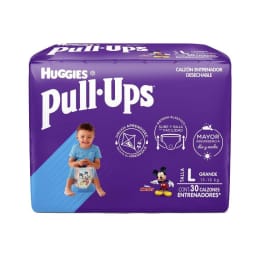 Calzón entrenador Huggies Pull-Ups talla grande niño 30 pzas