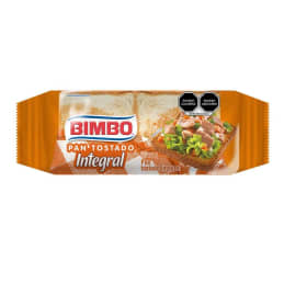 Pan tostado Bimbo   integral 250 g