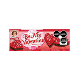 Pastelito Mckee  be my valentine tipo brownie 5 pzas