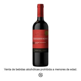 Vino Tinto Concha y Toro Reservado Cabernet Sauvignon Blend 750 ml